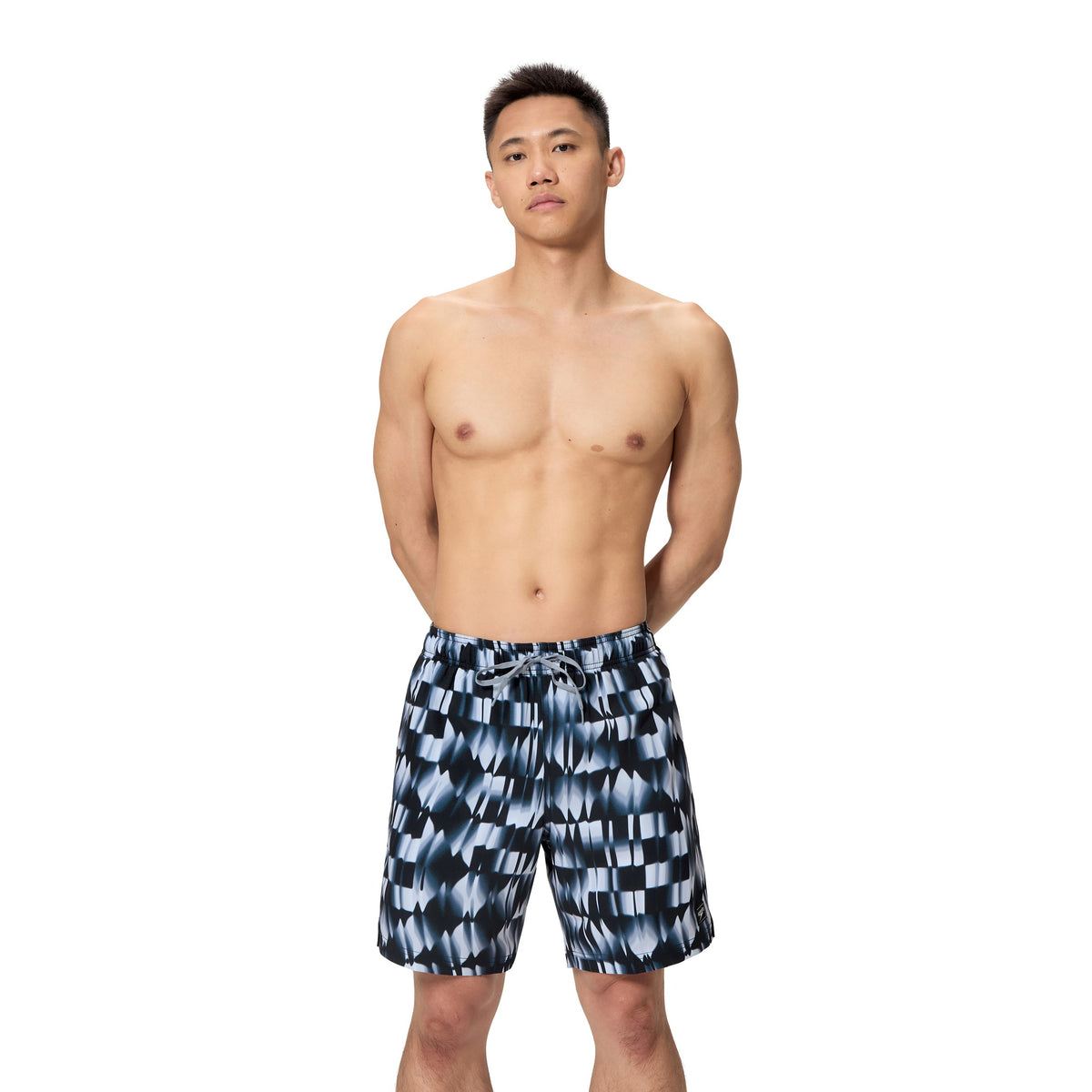 Speedo Print Redondo Volley 18 INCH - ANTHRACITE/COIN GREY