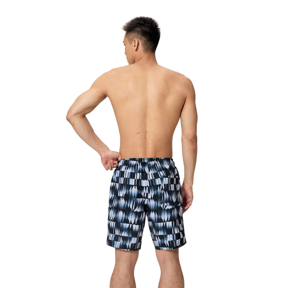 Speedo Print Redondo Volley 18 INCH - ANTHRACITE/COIN GREY