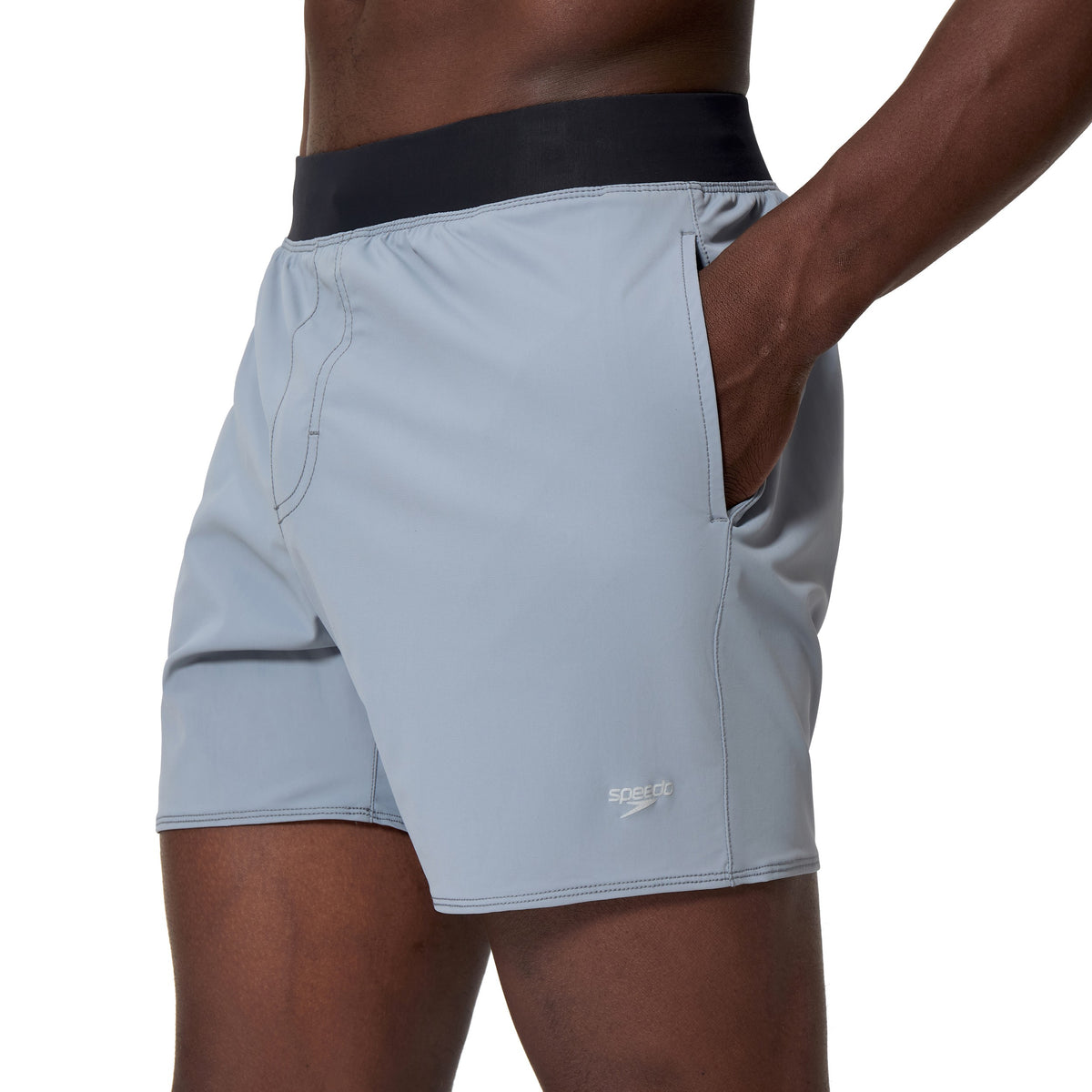 Speedo Solid Lookout Volley 16 INCH - COIN GREY
