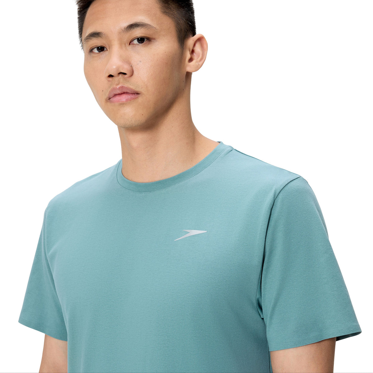Speedo PRO MALE TEE - STORM GREEN