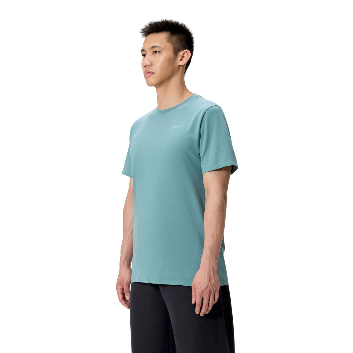Speedo PRO MALE TEE - STORM GREEN