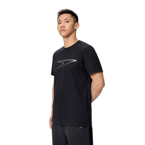 Speedo PRO MALE TEE - BLACK/BOOM GRAPHIC