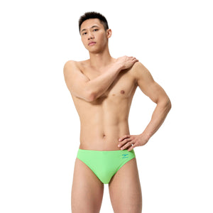 Speedo MALE Solid Brief - SCREAMING GREEN