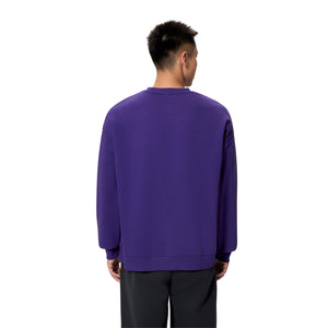 Speedo LOGO Fleece CREW - ACAI PURPLE