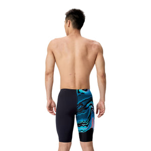 Speedo MALE Placement Printed Jammer - CANYON OMBRE/BLACK