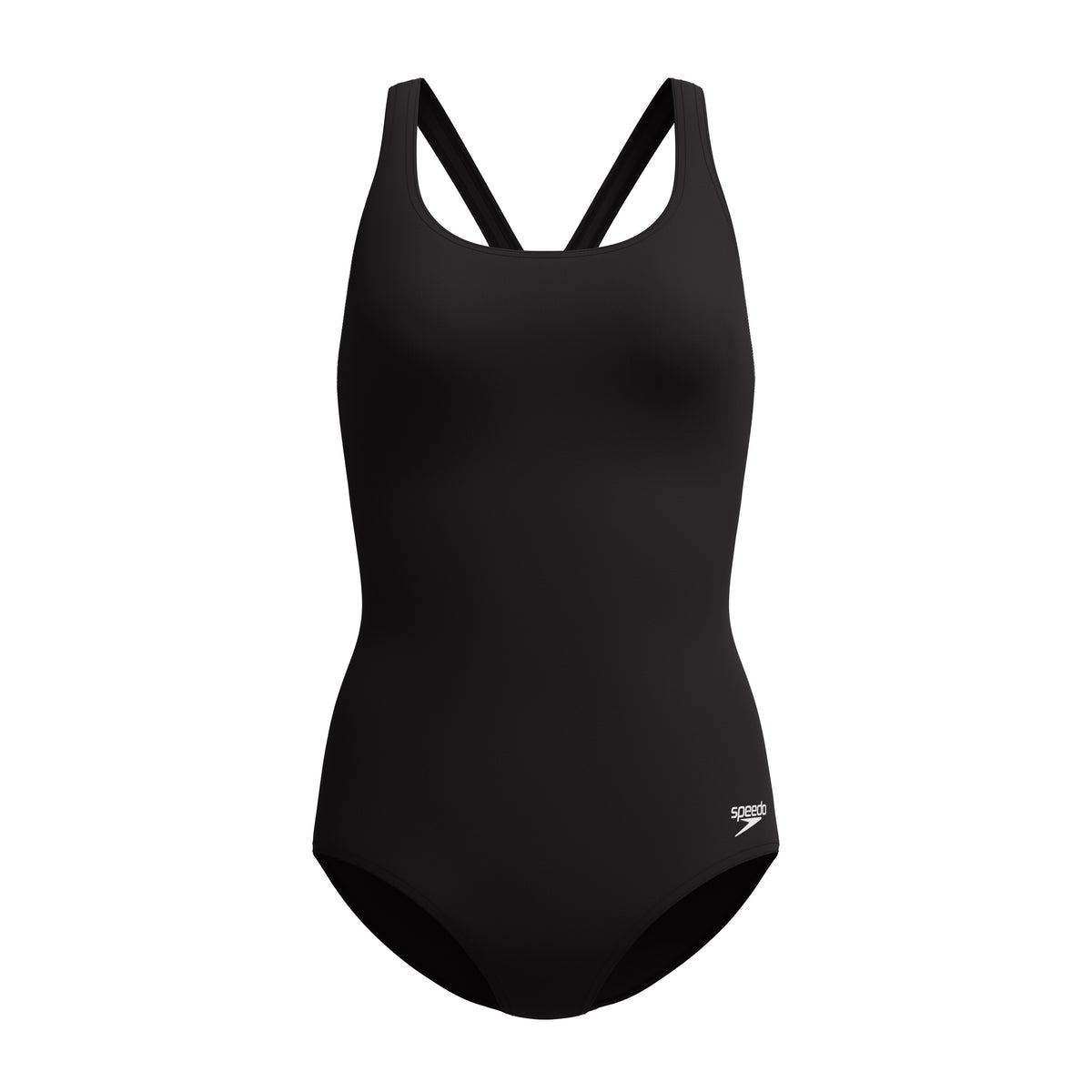 Speedo Moderate Ultraback LONG ONE Piece - SPEEDO BLACK