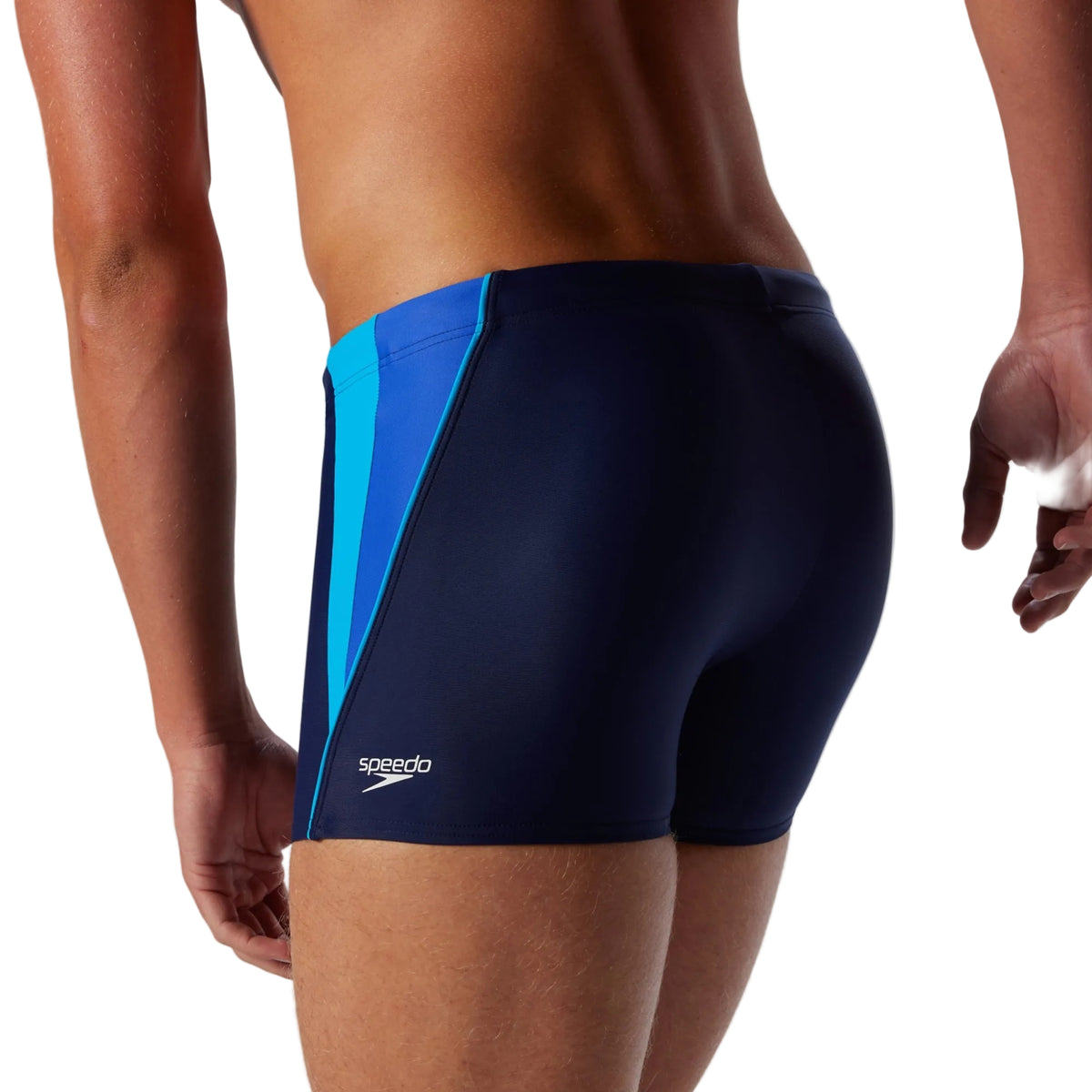 Speedo Men's Square Leg Splice Fitness Swimsuit - 27