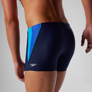 Speedo Men's Square Leg Splice Fitness Swimsuit - 27
