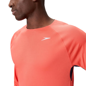 Speedo LONG Sleeve Baybreeze SWIM Shirt - TROP CORAL