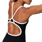 Speedo Adult Endurance+ Solid Flyback - TEAM BLACK/WHITE