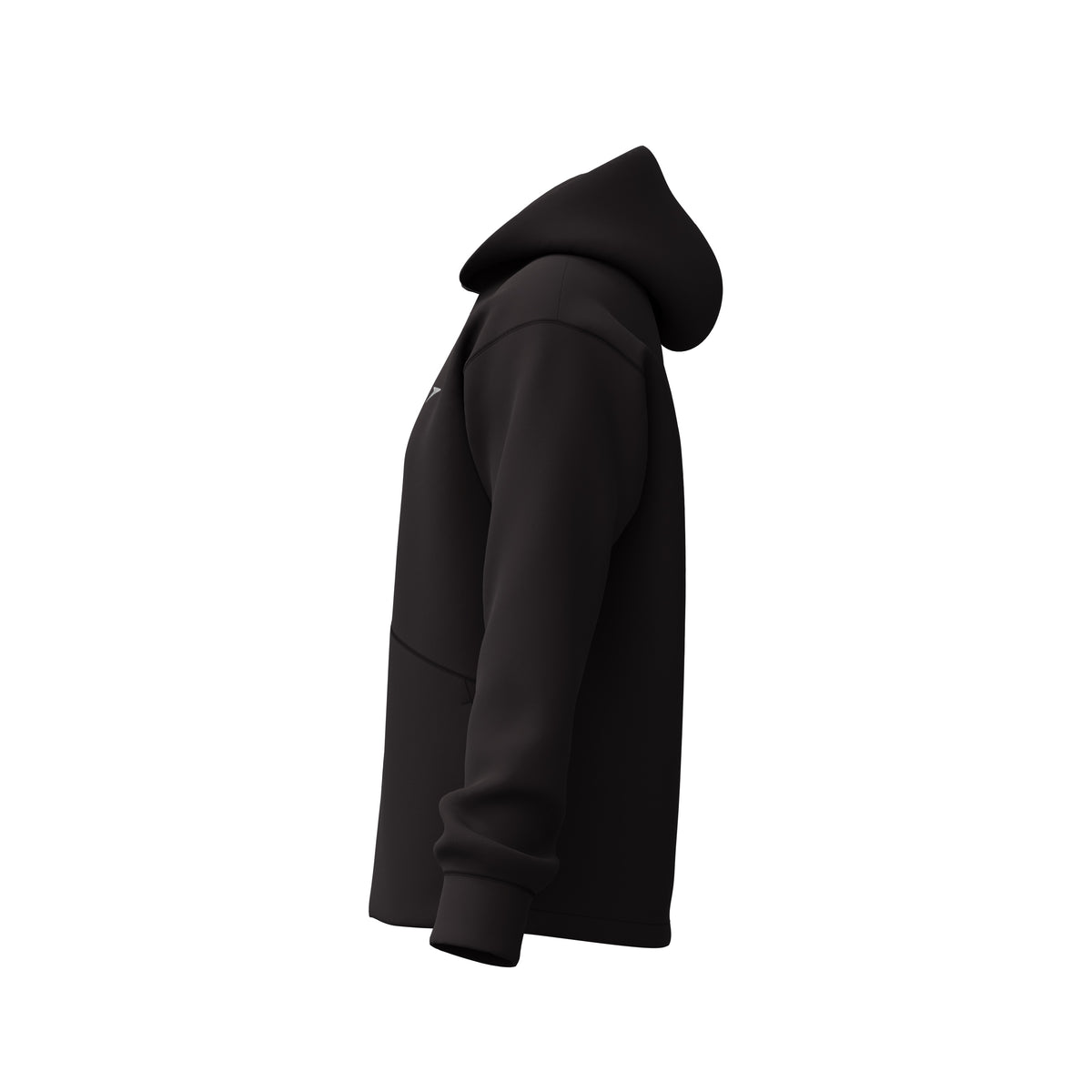 Speedo Pro Male Full Zip Fleece Hoodie - BLACK