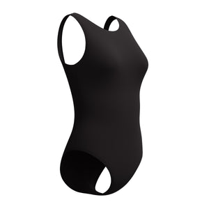 Speedo Solid HIGH NECK ONE Piece - ANTHRACITE
