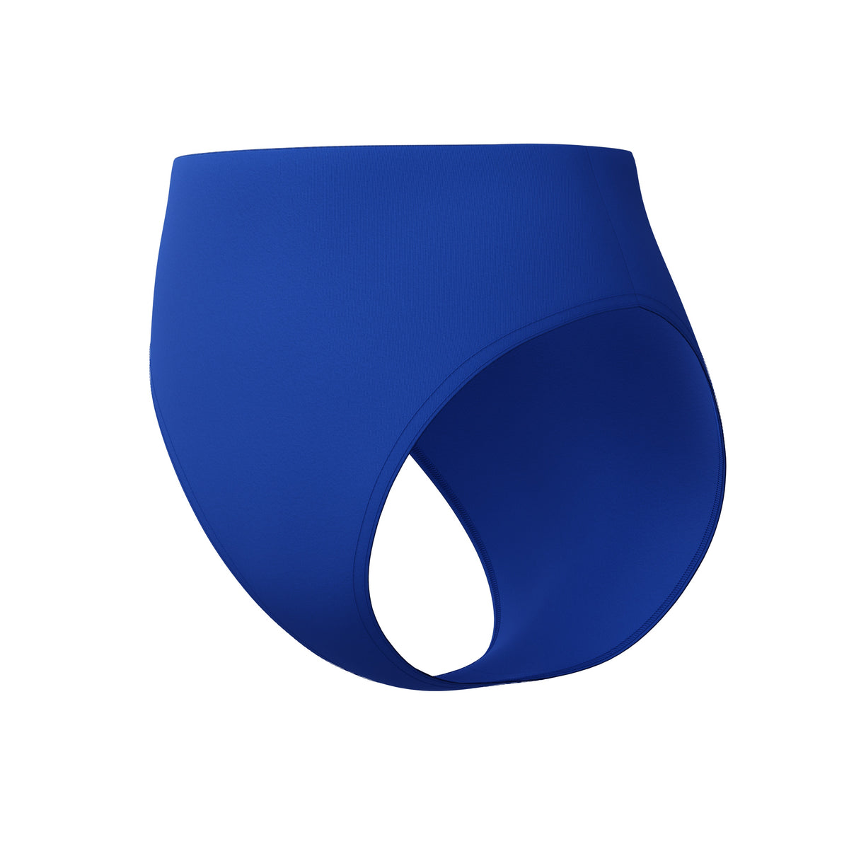 Speedo Solid Cheeky HIGH Waist Bikini Bottom - DEEP SAPPHIRE