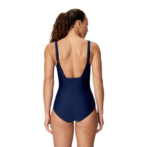 Speedo Women's Colorblock Contour One Piece