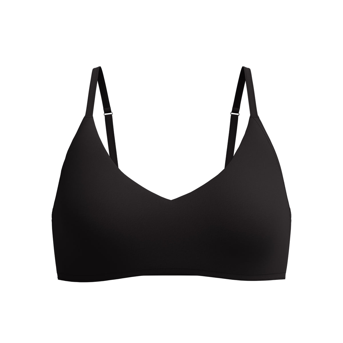 Speedo Solid Triangle Bikini TOP - ANTHRACITE
