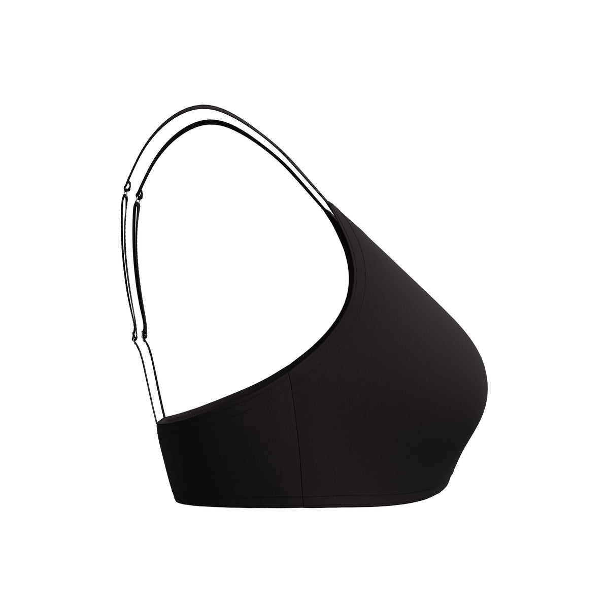 Speedo Solid Triangle Bikini TOP - ANTHRACITE