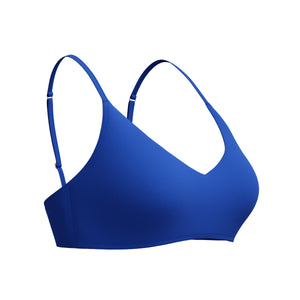Speedo Solid Triangle Bikini TOP - DEEP SAPPHIRE