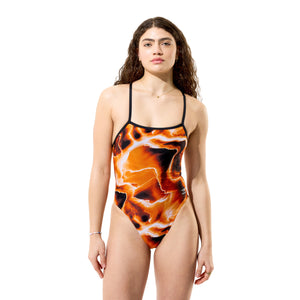 Speedo Female Lightning V-Back - Team Orange - X1