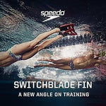 Speedo Switch Blade Unisex Training Swim Fins - 25