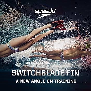 Speedo Switch Blade Unisex Training Swim Fins - 25