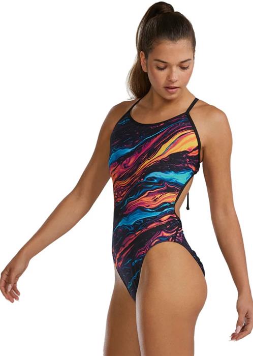 TYR Magmata Durafast Elite Ladies CrossCutFit Tieback 1-Piece Swimsuit - 25 product image