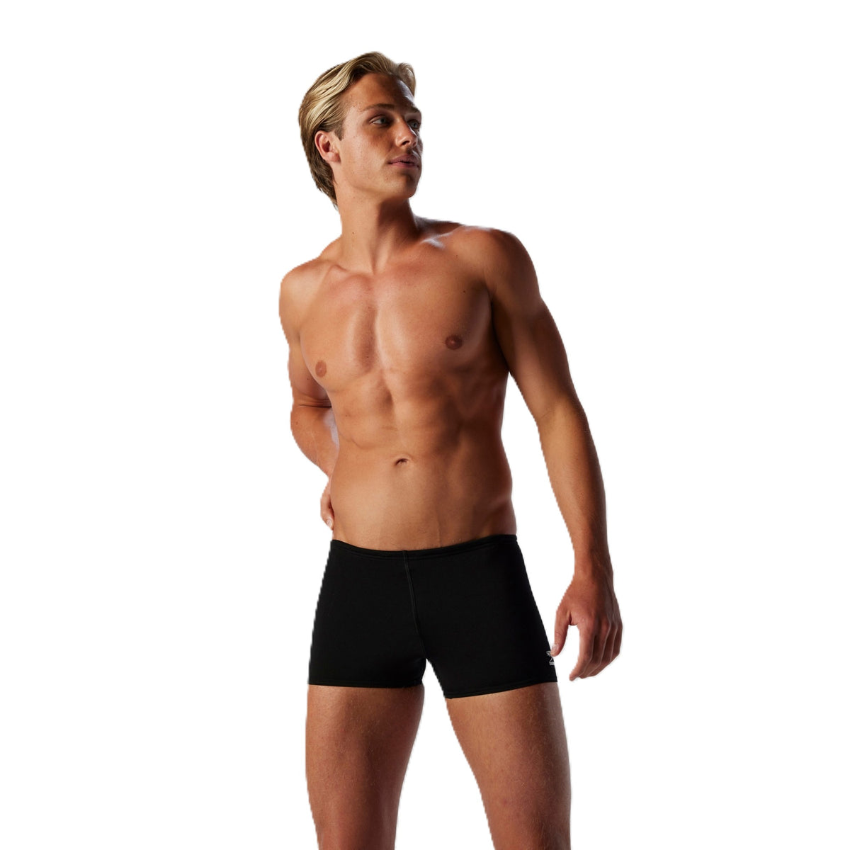 Speedo Endurance+ Men's Solid Square Leg Swimsuit - 27