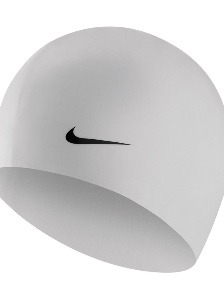Nike Swim Silicone Cap - White