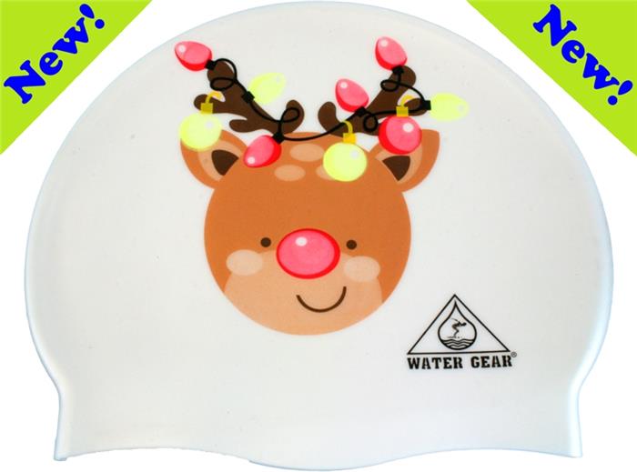 Water Gear Holiday/Winter Graphic Silicone Caps - 25