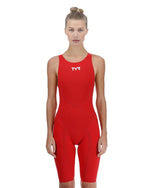 TYR Venzo Solid Women's Open Back Kneeskin Tech Suit - 26 product image