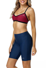 Adoretex Nylon/Lycra Solid Female Jammer w/ Built-In Brief - 25 product image