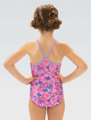 Little Dolfin Girls' Sunshine One Piece - Sunshine back