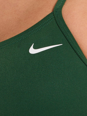 Nike Swim Hydrastrong Essential Women's Cutout One Piece - Gorge Green alternate image 2