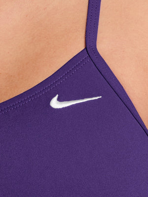 Nike Swim Hydrastrong Essential Women's Cutout One Piece - Court Purple alternate image 2