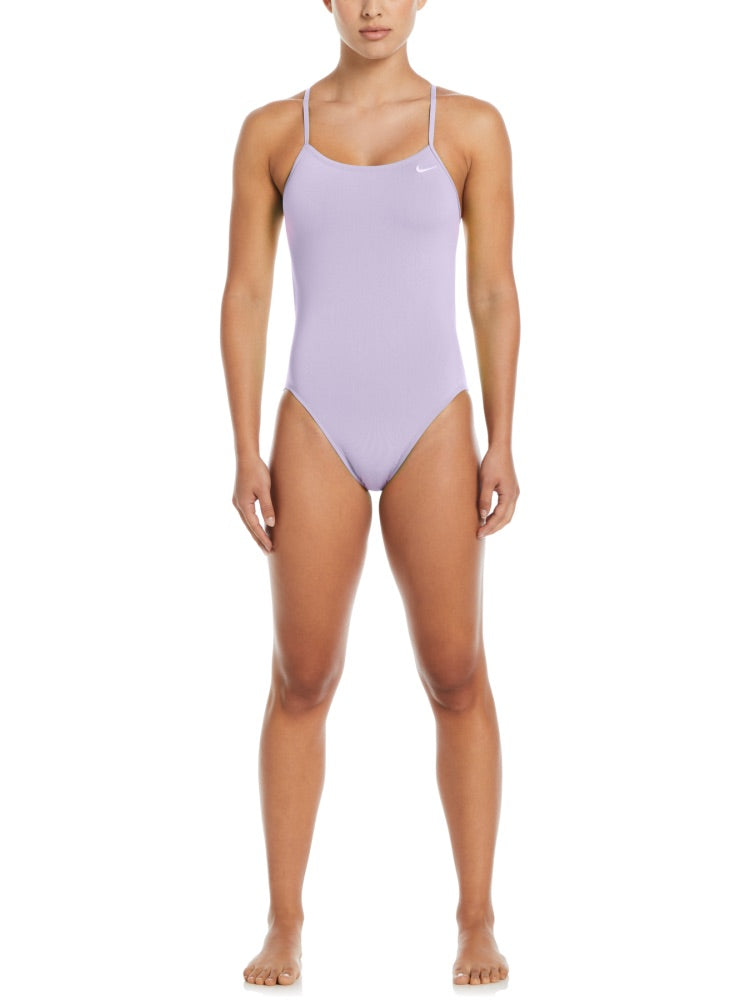Nike Swim Hydrastrong Essential Women's Cutout One Piece - Hydrangeas alternate image 2