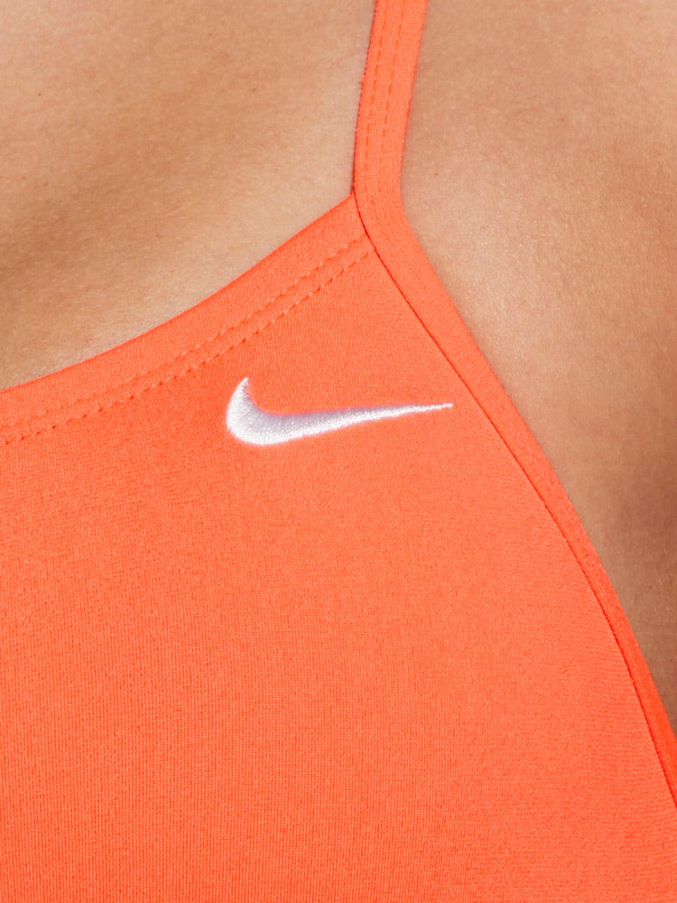 Nike Swim Hydrastrong Essential Women's Cutout One Piece - Bright Crimson alternate image 2