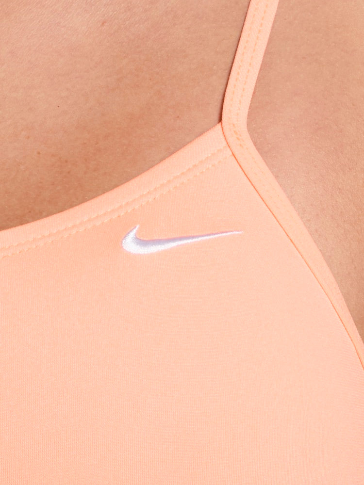 Nike Swim Hydrastrong Essential Women's Cutout One Piece - Orange Pulse alternate image 2