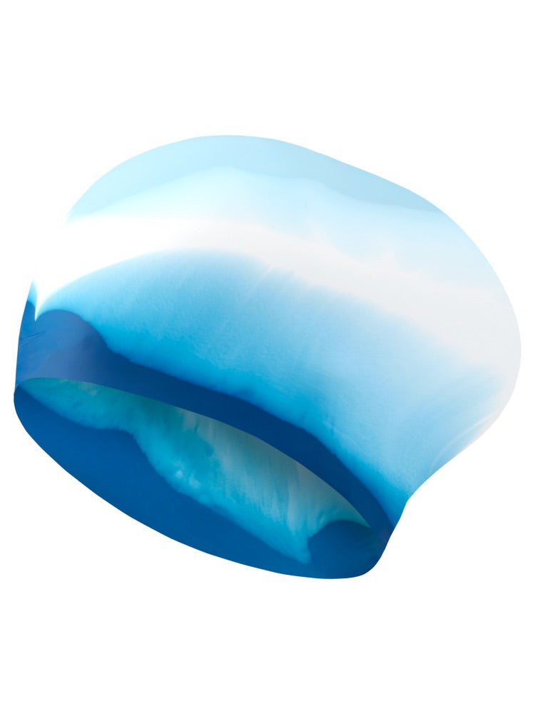 Nike Swim Long Hair Silicone Cap - Aquarius Blue