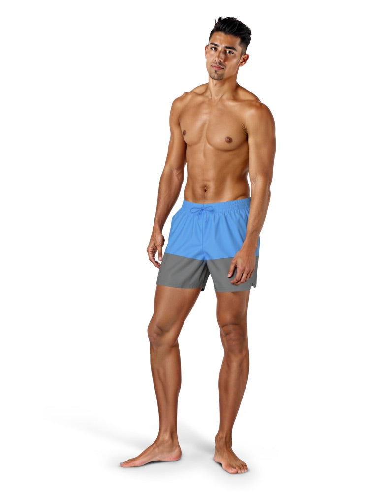 Nike Swim Men's 5" Brief-Lined Volley Short - University Blue