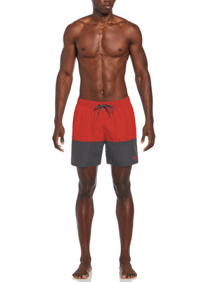 Nike Swim Men's 5" Brief-Lined Volley Short - University Red alternate image 2