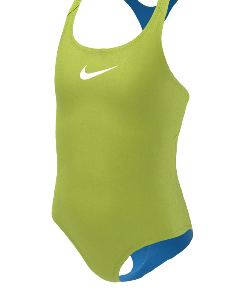 Nike Swim Effortless Essential Big Kids' (Girls') Racerback One Piece - Atomic Green