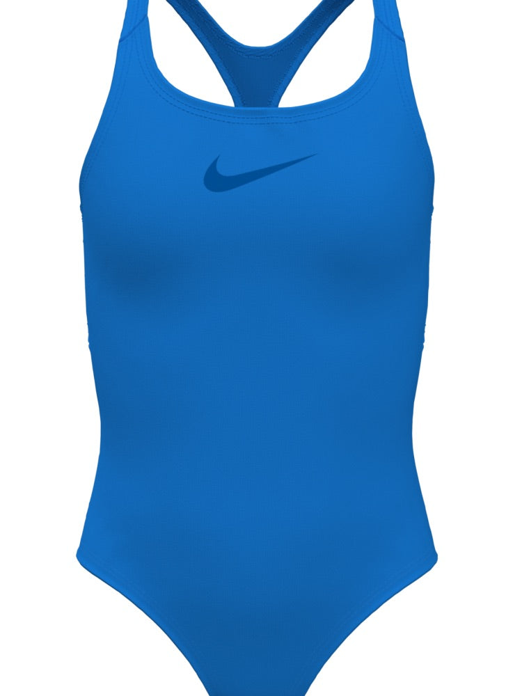 Nike Swim Effortless Essential Big Kids' (Girls') Racerback One Piece - Blue alternate image 2