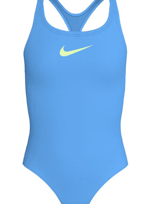 Nike Swim Effortless Essential Big Kids' (Girls') Racerback One Piece - University Blue alternate image 2