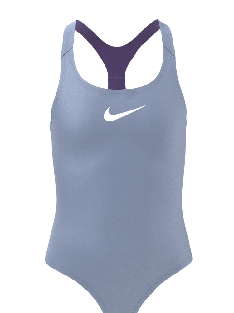 Nike Swim Effortless Essential Big Kids' (Girls') Racerback One Piece - Cobalt Bliss alternate image 2