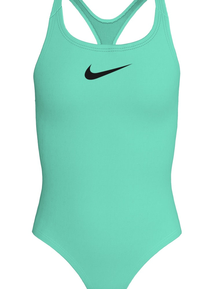 Nike Swim Effortless Essential Big Kids' (Girls') Racerback One Piece - Bleached Turq alternate image 2