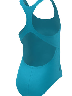 Nike Swim Effortless Essential Big Kids' (Girls') Racerback One Piece - Blue Lightning alternate image 1