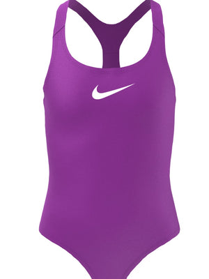 Nike Swim Effortless Essential Big Kids' (Girls') Racerback One Piece - Laser Purple alternate image 2