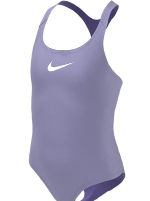 Nike Swim Effortless Essential Big Kids' (Girls') Racerback One Piece - Purple Pulse