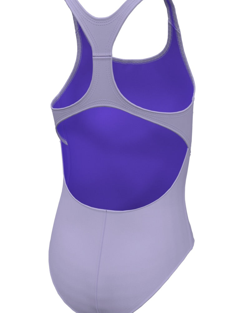 Nike Swim Effortless Essential Big Kids' (Girls') Racerback One Piece - Lilac Bloom alternate image 1