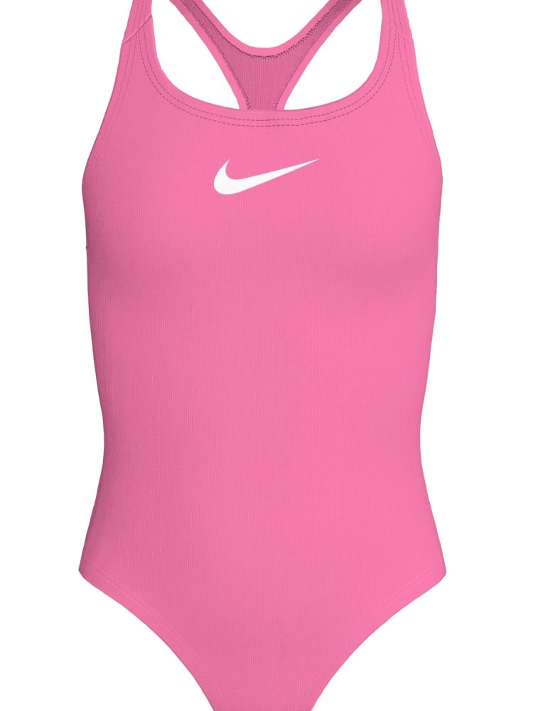 Nike Swim Effortless Essential Big Kids' (Girls') Racerback One Piece - Pink Glow alternate image 2