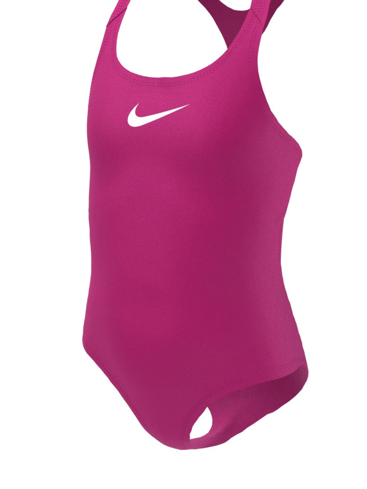 Nike Swim Effortless Essential Big Kids' (Girls') Racerback One Piece - Pink Prime